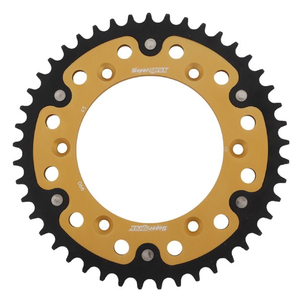 Supersprox Gold Stealth Sprocket For Husaberg FC 550 2004-2005, FS 450 2018 RST-990-45-GLD